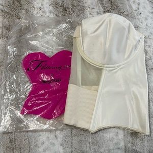 Merry Modes bridal bustier 46F